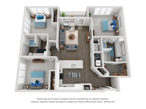 800 Galleria Parkway Studio-3 Beds Apartment for Rent - Photo Gallery 58